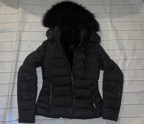 Zara Black Coat Size 8