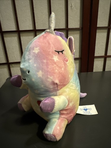 HugFun Unicorn Super Soft Plushie MA-6863 7" Stuffed Animal - Picture 12 of 13