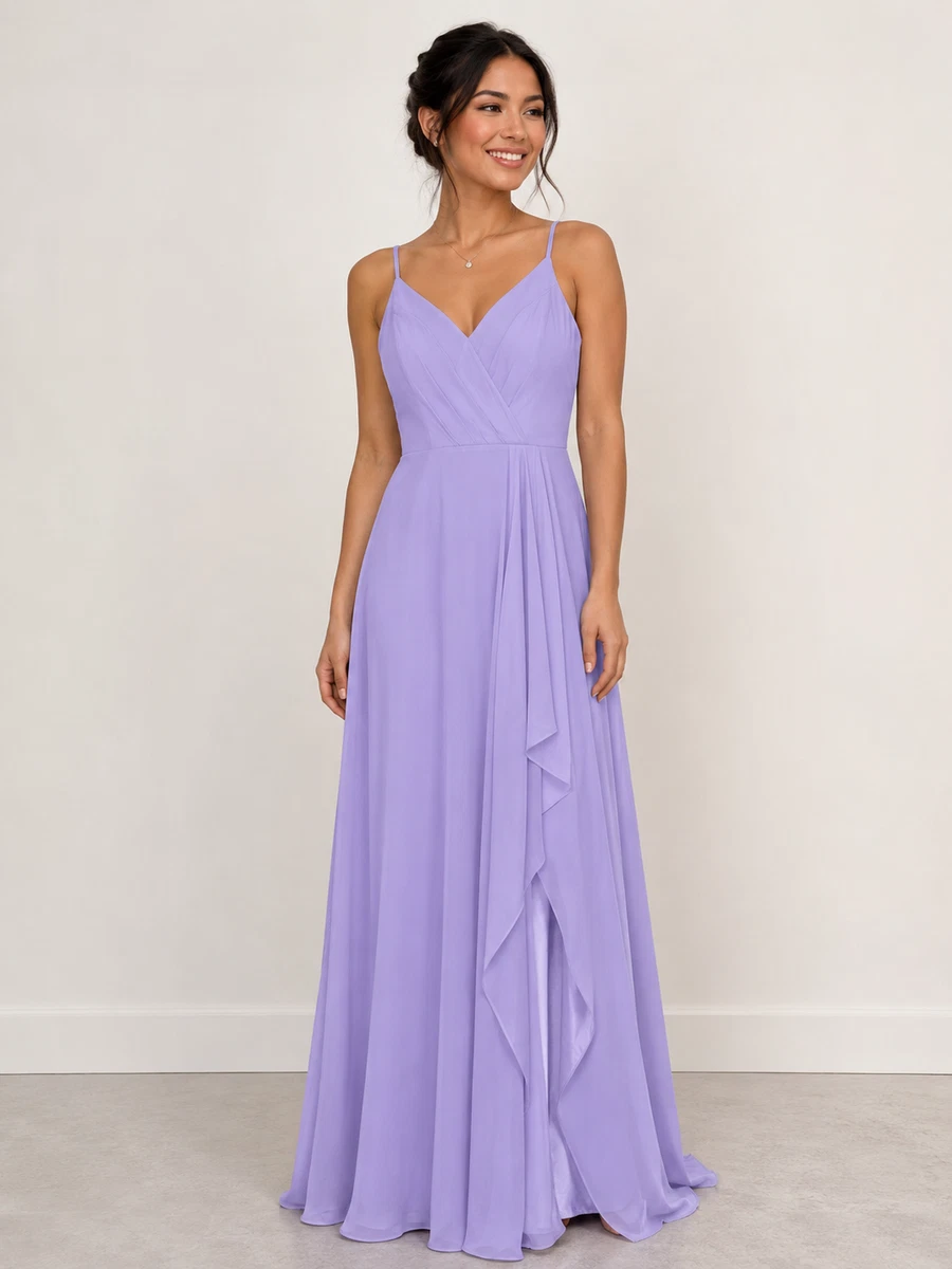 Azazie Purple Bridesmaid Dresses for sale