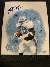 SAN DIEGO CHARGERS- NATRONE MEANS SIGNED AUTOGRAPH 8x10 PHOTO PIC UNC NFL ACOA