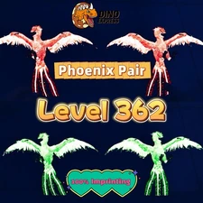 Phoenix Level 362 Pair Full Imprint ARK🦕 Survival Ascended ASA PVE PC/XBOX/PS