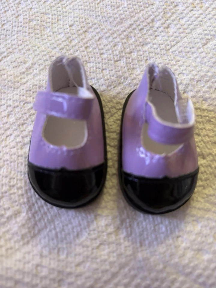 Lote de zapatos para Wellie Wisher metálico rosa intenso plata púrpura Foto 2 de 4