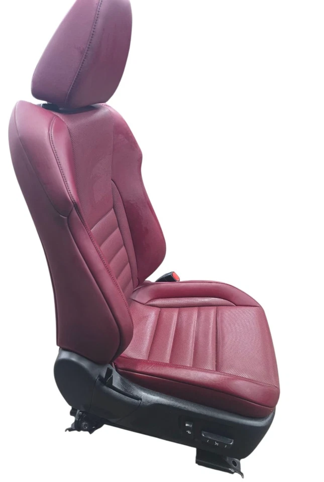 14-20 Lexus IS IS200 - IS350 F Sport RED Leather Seats Interior W/door Panel OEM - Image 4 of 4