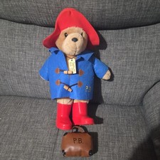 Rainbow Designs Classic Paddington Bear with Boots and Suitcase 36Cm 