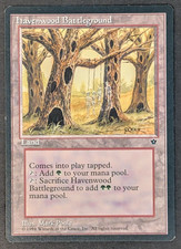 MTG Card - 1x Havenwood Battleground - Fallen Empires - NM/LP - Vintage - Magic