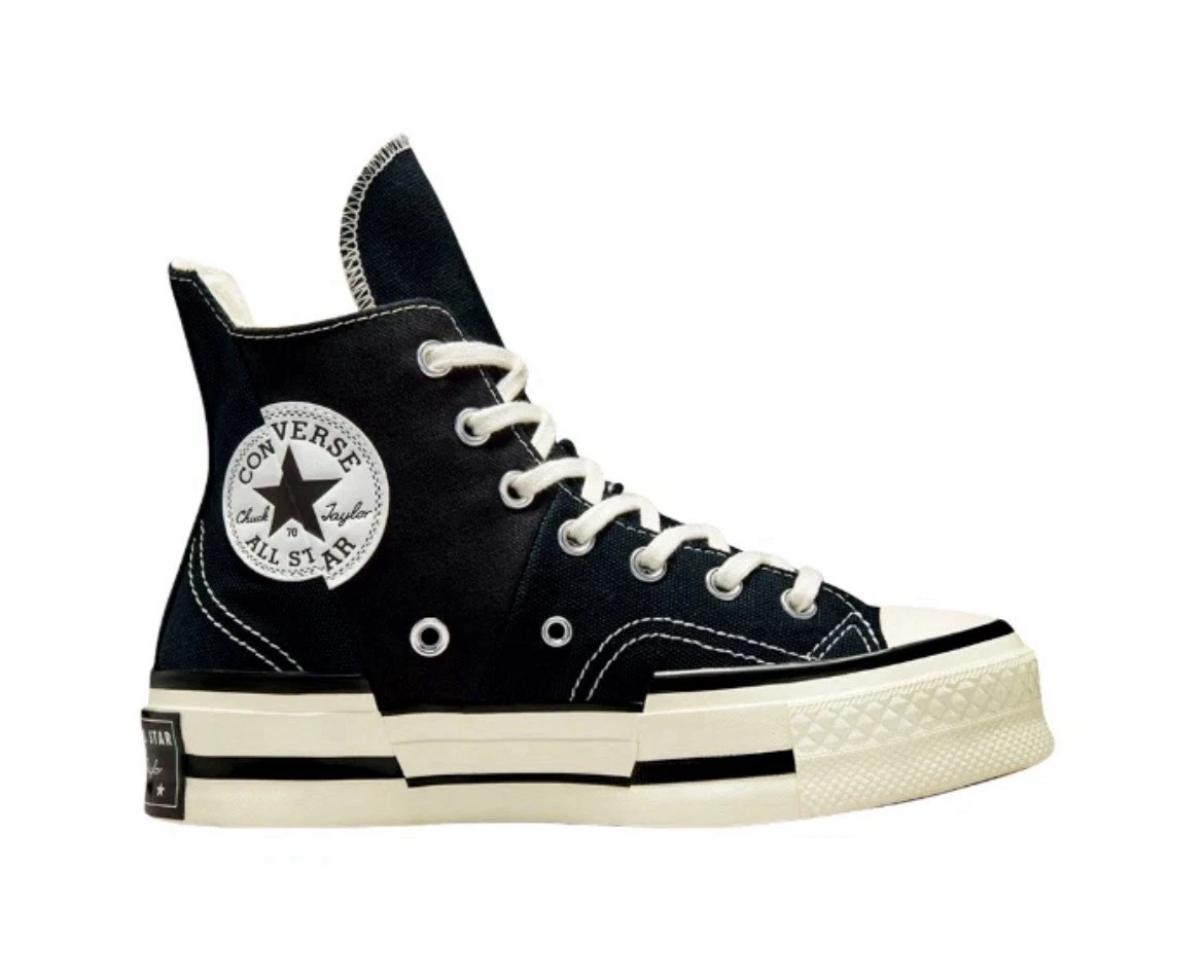 Converse Chuck 70 Plus High Black White for Sale | Authenticity