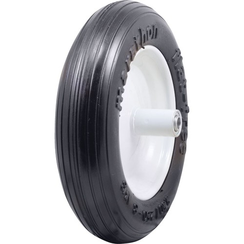 Marathon 13 x 350/250-8 In. Flat Free Wheelbarrow Wheel 00003 Marathon 00003
