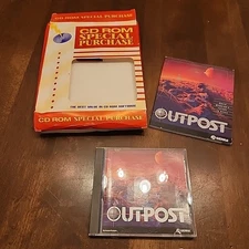 Outpost (1994) Sierra On-Line PC Big Box PC CD-ROM