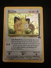 Pokémon TCG Meowth Black Star Promos Holo