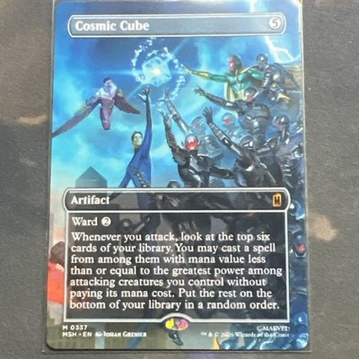 Cosmic Cube (Borderless) (0337) 337 MSH Magic: The Gathering NM