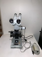 Aus Jena Laboval Binocular Microscope Dual Setup w/ 2 Objectives and MORE