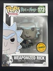 Funko Pop! Vinyl: Rick and Morty Rick Sanchez (Weaponized) (Chase) #172 w/protec