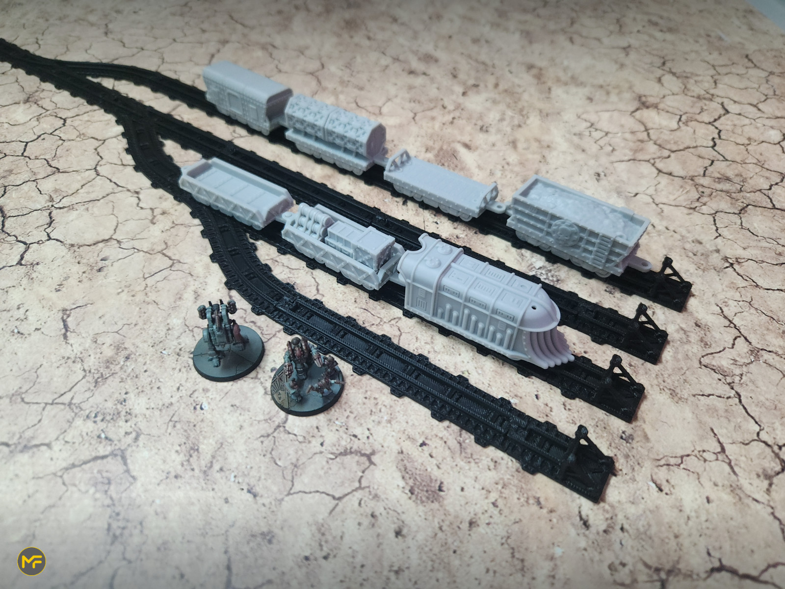 Treni Industriali Settore Epico per Wargaming foto 5