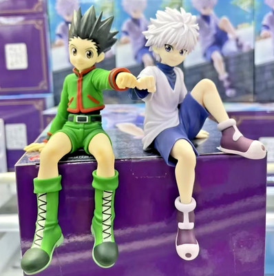 2x Hunter X Hunter Anime Manga Figuren im Set Gon Freecss + Killua Zoldyck Neu 