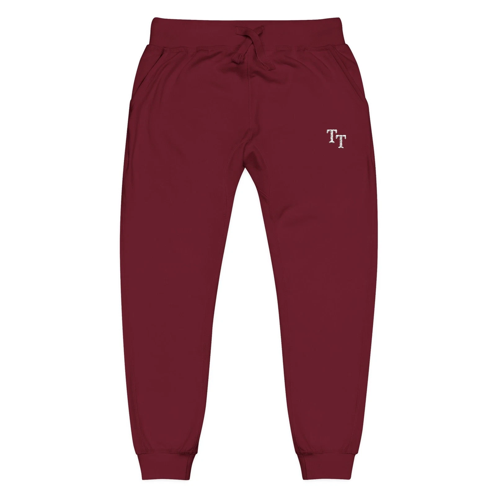 TrendyTreasures Signature Fleece Joggers – TT Monogram Edition