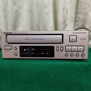 Onkyo K-SX7 Kassettendeck Riemen Ersatz Sound getestet gebraucht