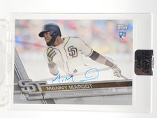 MANNY MARGOT 2017 TOPPS CLEARLY AUTHENTIC ROOKIE AUTO #CAAU-MMA Q5677