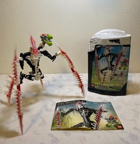 LEGO Bionicle Mistika Lot 8689 8694 8695 Complete w/ Instructions & Canisters