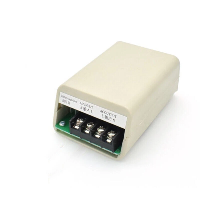 AC 220V 4000W SCR Fan Motor Speed Controller Volt Regulator Dimmer Thermostat - Image 2 of 4