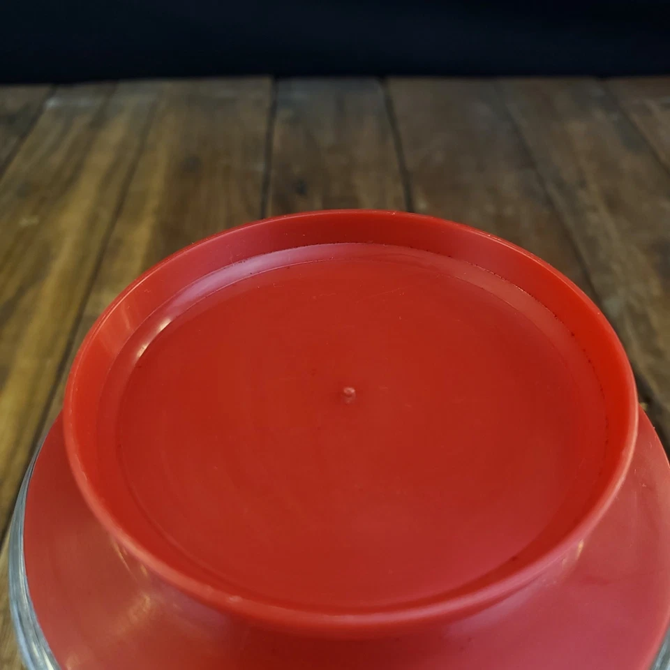 Vintage Luminarc 10 Panel Tumbler Glass with Lid - Image 4 of 4