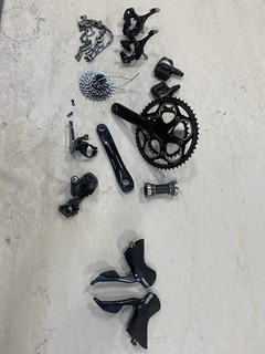 Shimano Tiagra 2x10 Speed Group Set 50/34 pedals