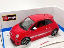 Burago 1/18 Abarth 500 (Red)