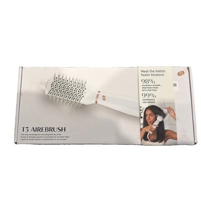 T3 AireBrush Smoothing & Volumizing Hair Blow Dryer Brush - White