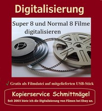 Alte Filme digitalisieren, Super 8 oder Normal 8 mit Ton auf DVD kopieren