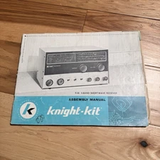Knight-Kit R-55 Shortwave Receiver Assembly Manual Allied Radio Chicago Vintage