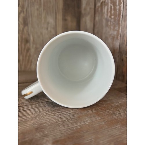 Tiffany & Co World Map Compass Porcelain Mug with Gold Detail - Picture 4 of 5