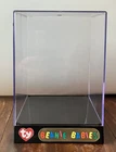 Vintage Official 1990s Ty Beanie Babies Collectible Display Case 6x6x8"