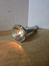 Vintage Sol Ray Flashlight 9.5” Bulb Intact Works Made In U.S.A.
