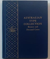 Whitman Australian Australia Type Collection Silver Coin (Error) 9528 Coin Album