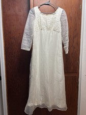 Vintage XS/S Wedding Dress Lace Bodice