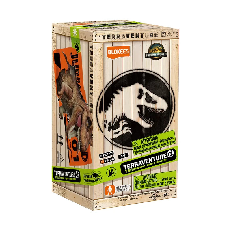 Blokees Jurassic World Terraventure Sealed Box of 12 Blind Packs T