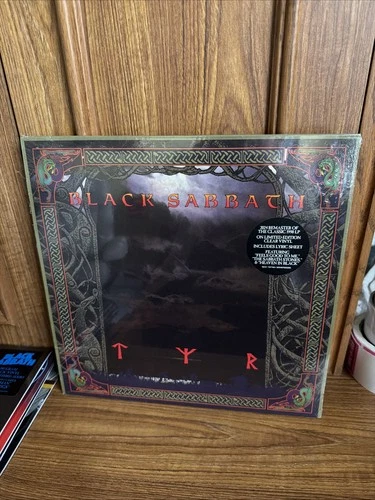 Black Sabbath - Tyr LP Warner 2024 Remastered Clear Vinyl New Mint