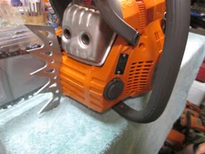 Husqvarna 346 340 345 350 351 353 445 450 skelliton dog Steel