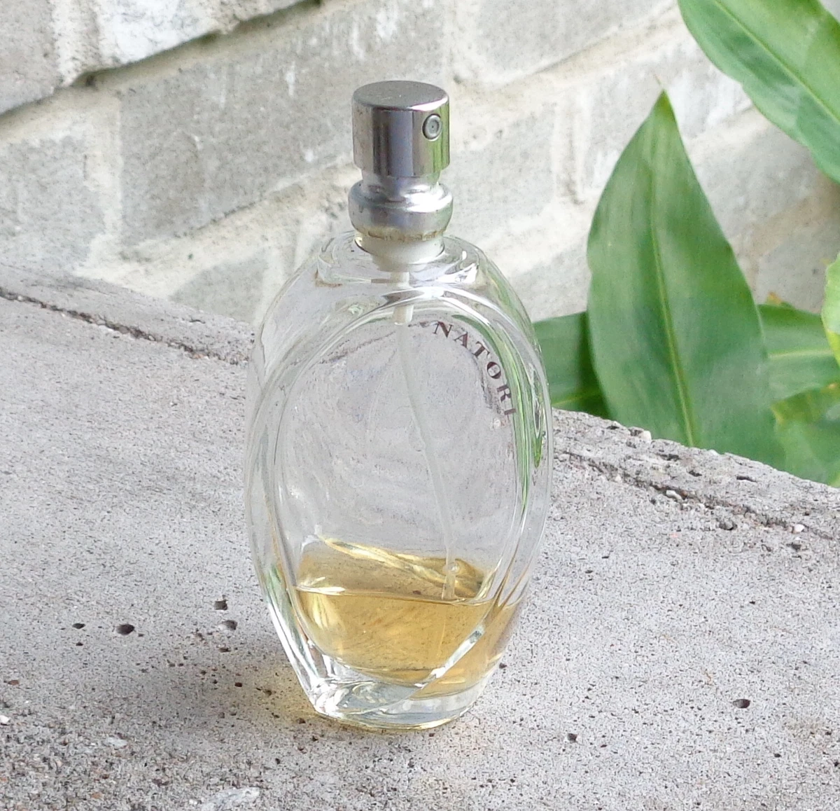 Vtg 90s Avon Natori 262 Perfume Fragrance USED NO LID PLEASE