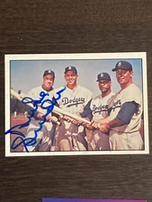 DUKE SNIDER Autographed 1979 TCMA Baseball History Series Card - Dodgers HOFer 
