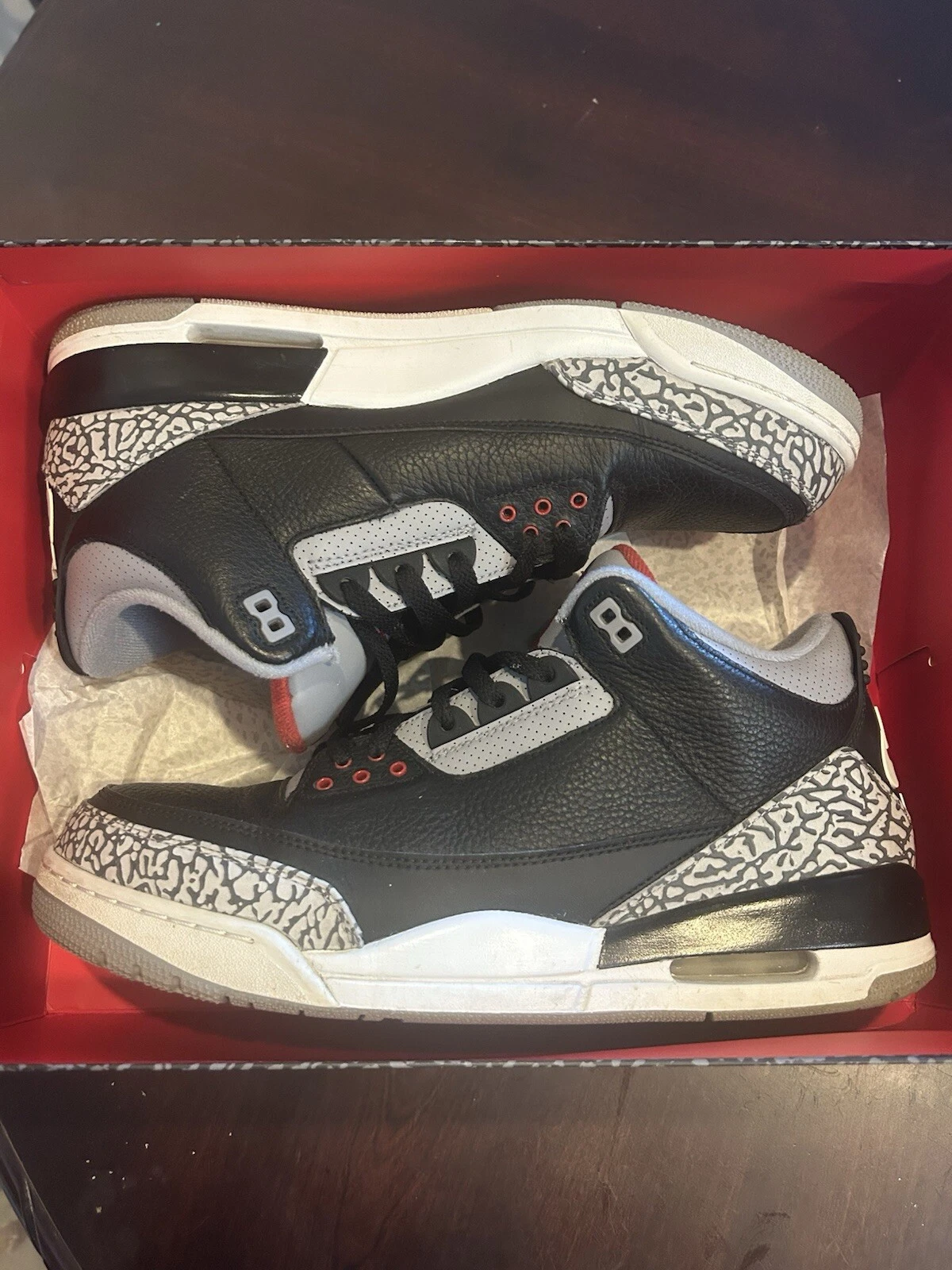 Air Jordan 3 Retro OG Nero Cemento 2018