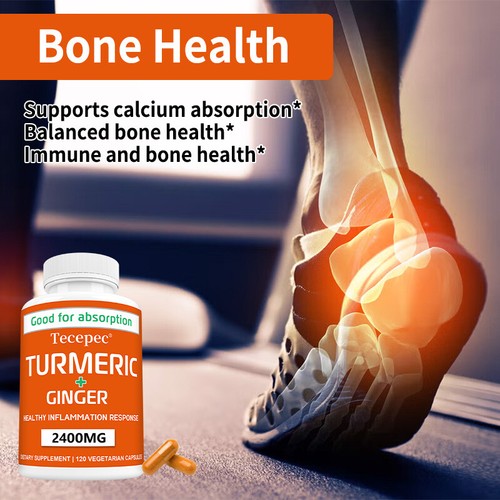 Kurkuma Curcumin Extrakt 2250 MG mit Schwarzem Pfeffer vegan Kapseln Hoch Stärke - Bild 9 von 15