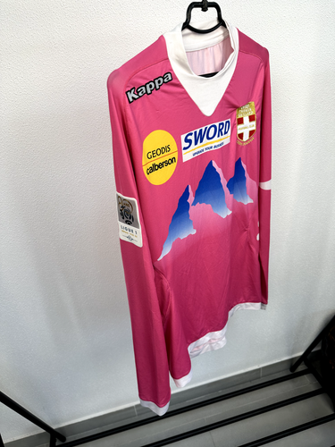 Kappa EVIAN THONON GAILLARD Player Issue Tie Bi 2012-2013 size L - Picture 11 of 17