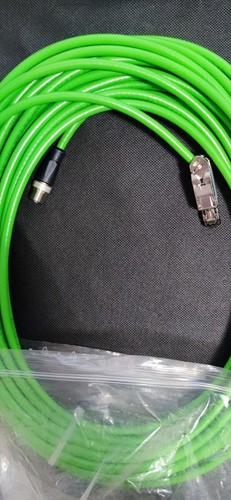 Siemens Câble Ethernet Industriel 6XV1871-5TN15, Cordon TP M12 vers RJ45, 15M - Photo 6/9