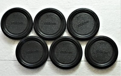 6 X Nikon BF-1a Style Body Caps F-mount for DSLR/FILM Cameras. Fast U.S.Shipping