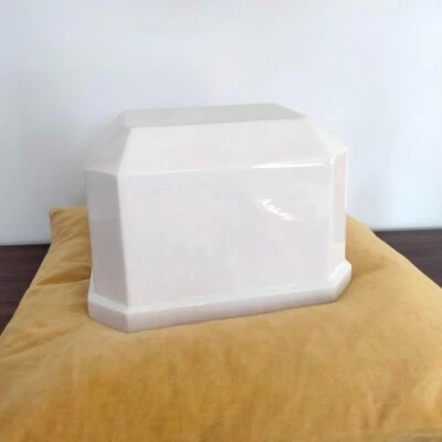 Timeless Classic White Cultured Marble Urn Vault