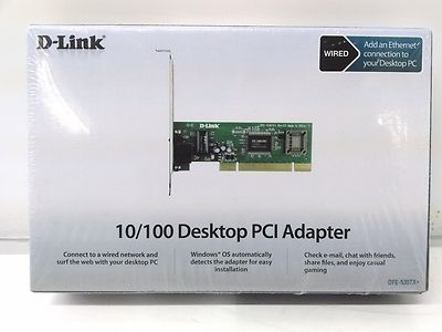 D-LINK 10/100 DESKTOP PCI ADAPTER  DFE-530TX+  WINDOWS OS INTERNAL NETWORK CARD