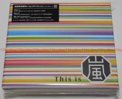 2 【Blu-ray】　Five CD ASASHI This is Arashi First Limited Edition 2 CD Blu-ray Japan JACA-5872