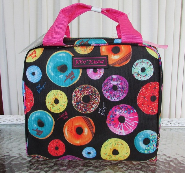 Betsey Johnson Panda Insulated Lunch Bag Tote Food Container for sale online eBay
