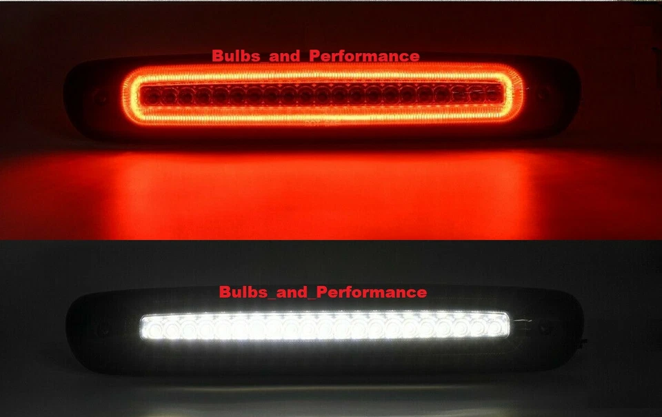 LENTE AHUMADA LED TERCERA LUZ DE FRENO para Chevy Silverado GMC SIERRA 2007-13 Foto 3 de 4