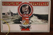 CPA 1910's Biscuits De Beukelaer Hautes Fagnes Province Liège Litho Pub